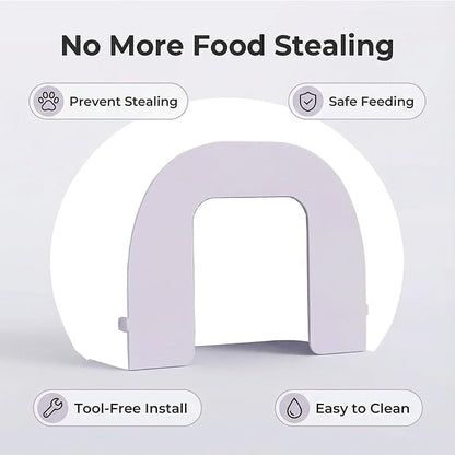 Front Cover Compatible with SureFeed Microchip Pet Feeder – Anti-Theft Barrier - Image 5