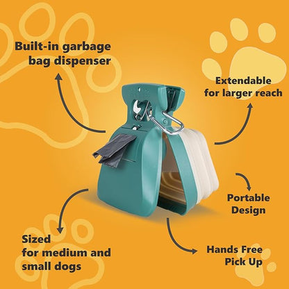 Medium Pooper Scooper, Portable and Handheld Size - Image 2