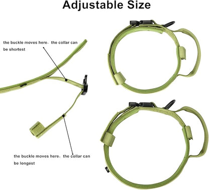 DAGANXI Tactical Dog Collar, Adjustable Military Training Nylon Dog Collar - Image 5