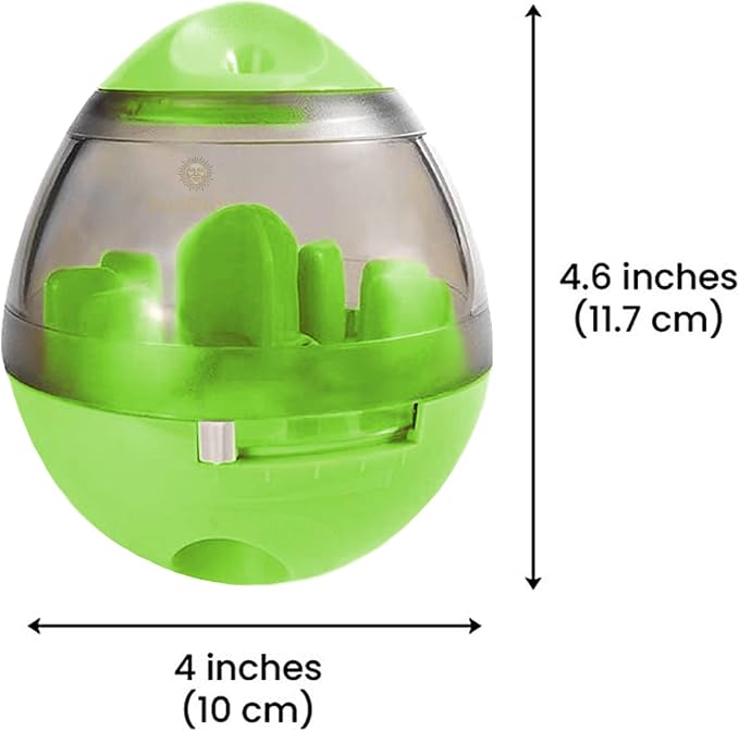 SunGrow Puppy, Small Dog Breeds, and Cat Treat Ball, Slow Pet Feeder, Boredom - Image 7