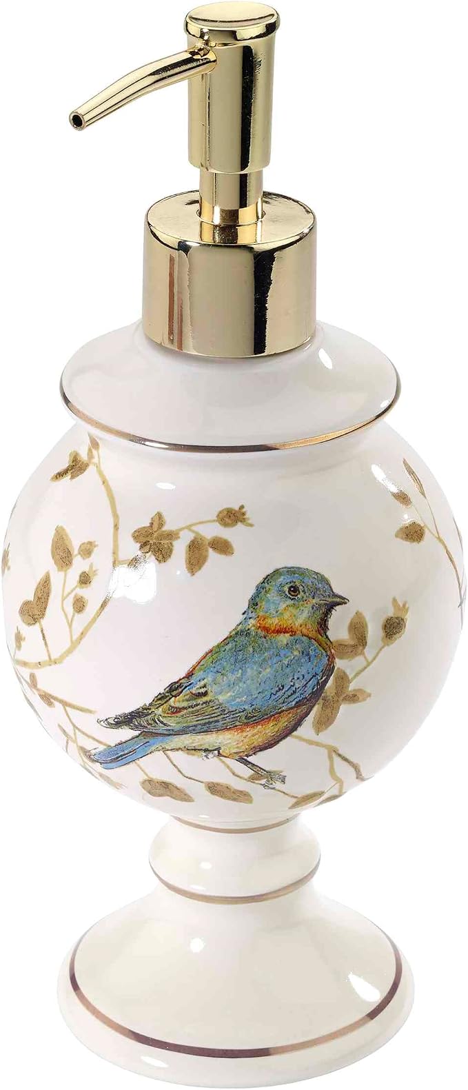 Avanti Linens - Lotion Pump/Soap Dispenser, Countertop Accessories, Nature by AvantiHomeSince1969