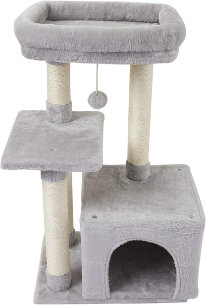 FISH&NAP Cute Cat Tree Kitten Cat Tower - Image 2