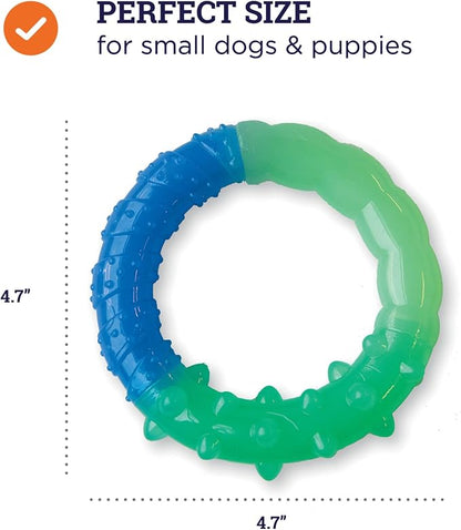 Outward Hound Pupstages Grow-with-Me Ring Dog Chew Toy, Durable Rubber - Image 6