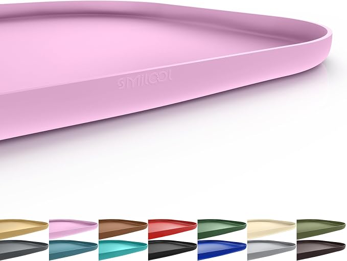 Silicone Pet Feeding Mat with Raised Edge by smilool