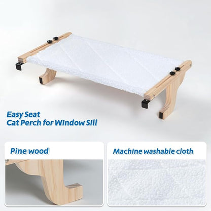 Zakkart Easy Seat Cat Perch for Window Sill - Image 6