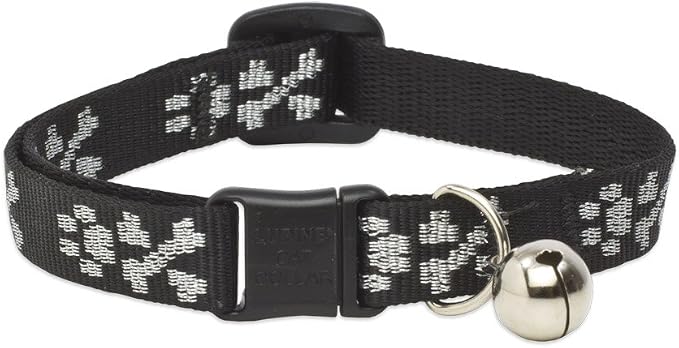 LupinePet Originals 1/2" Bling Bonz Cat Safety Collar by LupinePet
