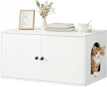HOOBRO Cat Litter Box Enclosure, Hidden Litter Box Furniture - Image 9