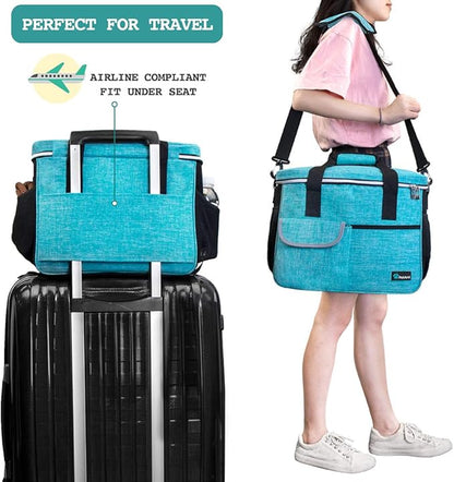 PetAmi Dog Travel Bag, Travel Pet Bag Organizer, Dog Food Travel Bag - Image 5