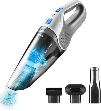DEKOPRO Cordless Handheld Portable Vacuum Cleaner, Small Rechargeable by DEKOPRO