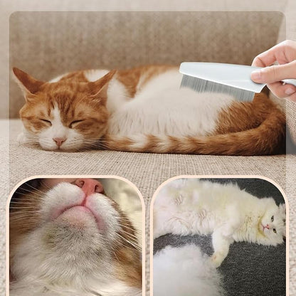 2 Pack Multifunctional Pet Comb, Upgrade Pet Grooming Brush Magic Tear Stain - Image 7