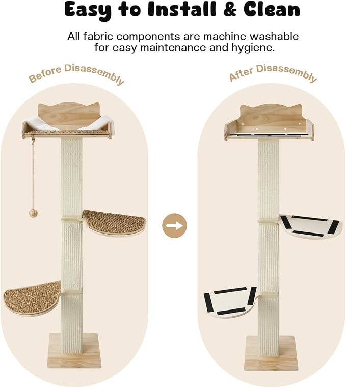 Solid Wood Cat Window Perch - Image 7