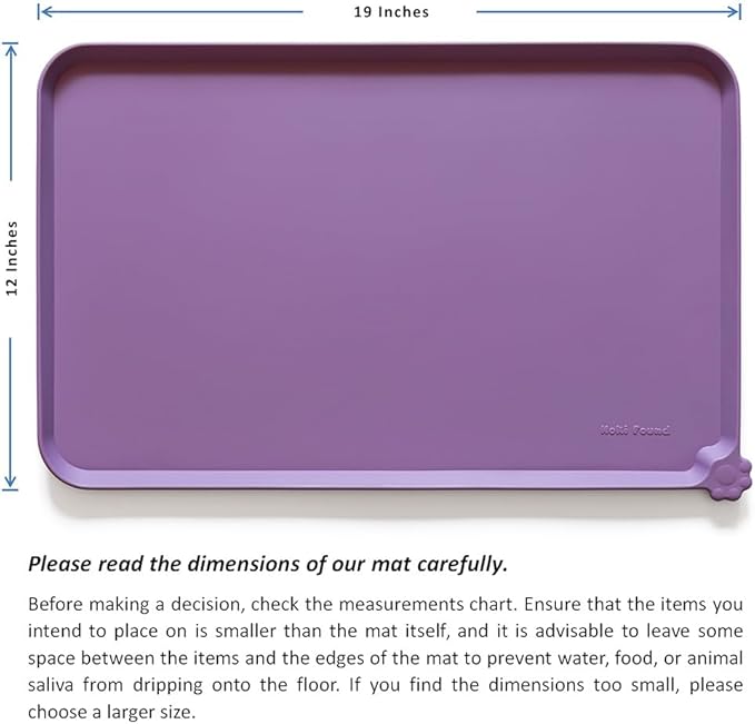 Hoki Found Silicone Pet Food Mats Tray - Image 5