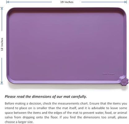 Hoki Found Silicone Pet Food Mats Tray - Image 5
