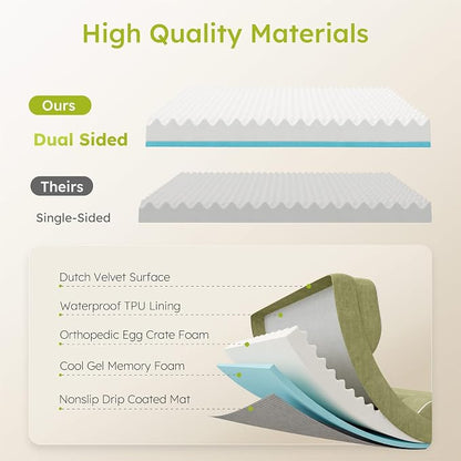 Dog Beds for Large Dogs, Orthopedic Dog Bed - Image 3