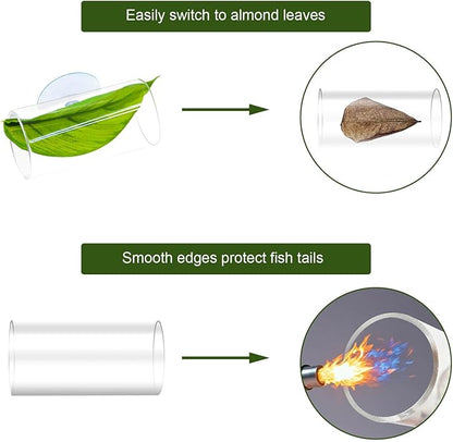 5PCS Betta Hammock & Fish Toys Set, Soft Aquarium Decor Plastic Plants that - Image 6