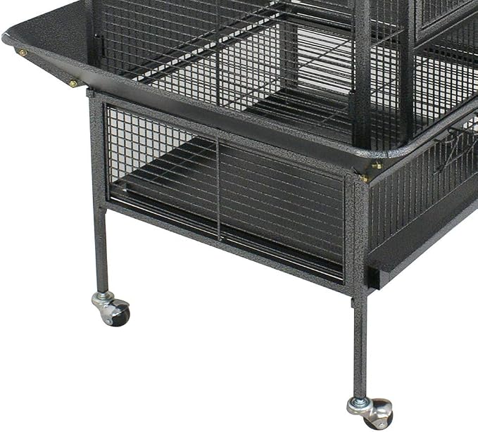 Nova Microdermabrasion 61 Inches Large Bird Cage Play Top Parrot Cockatiel - Image 8