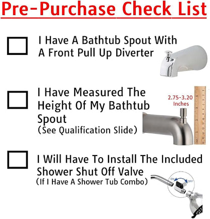 Wondurdog LARGE Sized Bathtub Spout and Garden Hose Attachment Dog Wash Kit - Image 5