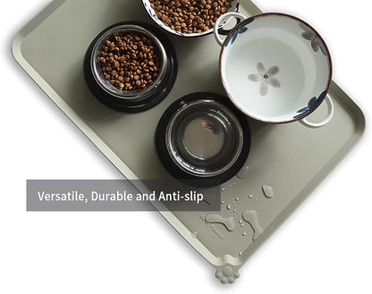 Hoki Found Large Silicone Non Slip Pet Food Mats - Image 4