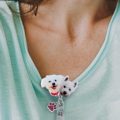 callie Personalized Pet Badge Reel - Image 7