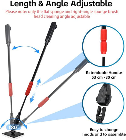 Aquarium Cleaning Tools, 7 in 1 Fish Tank Cleaning Kit - Image 3
