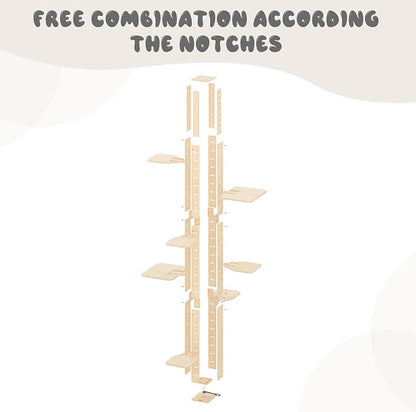 COZIWOW Floor to Ceiling Cat Tree Tower - Image 8