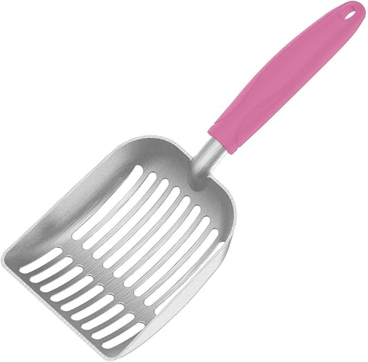 Cat Litter Scoop, Kitty Metal Scooper, Aluminum Alloy Sifter, Kitten Pooper by Frxat