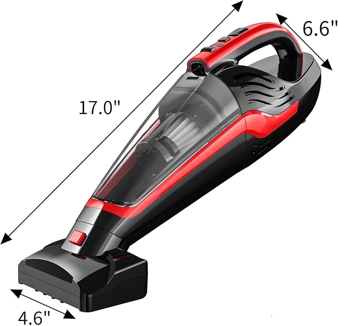Pet Hair Handheld Vacuum Cordless, Car Vacuum Rechargeable - Image 8