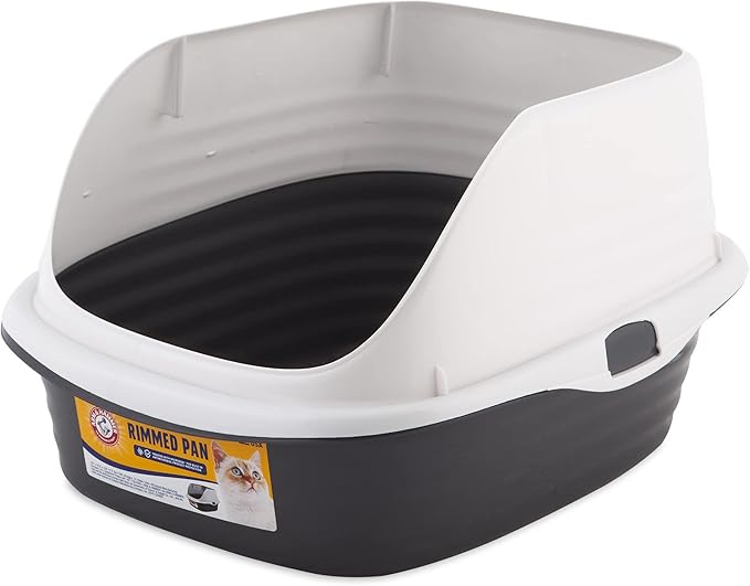 Arm & Hammer Rimmed Cat Litter Box by ARMHAMMER