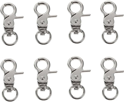 8 Pcs Bird Cage Lock Bird Cage Lobster Clasp, Birdcage Lock Birds Cage Clip by Selxran