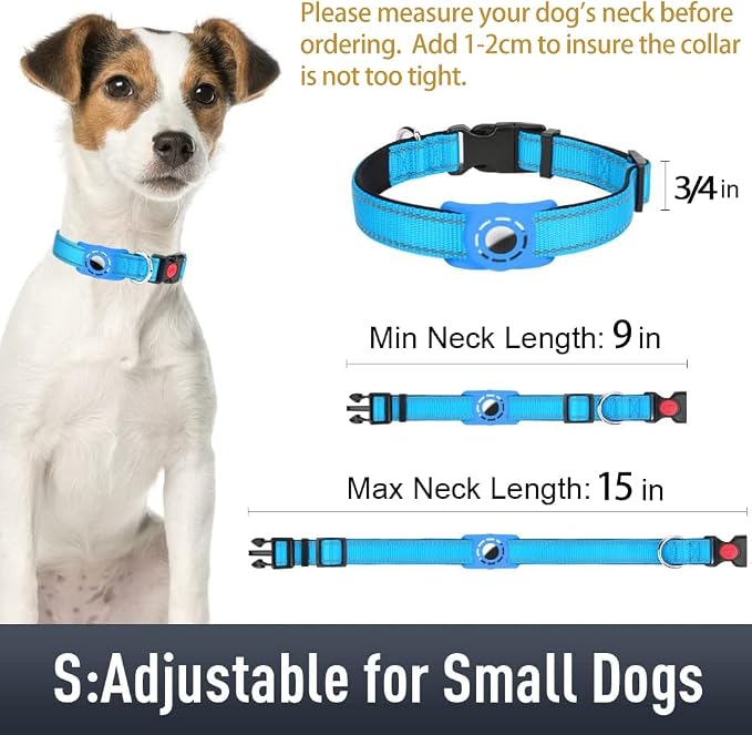 Airtag Dog Collar with AirTag Holder - Image 6
