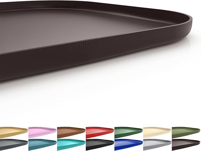 Silicone Pet Feeding Mat with Raised Edge by smilool