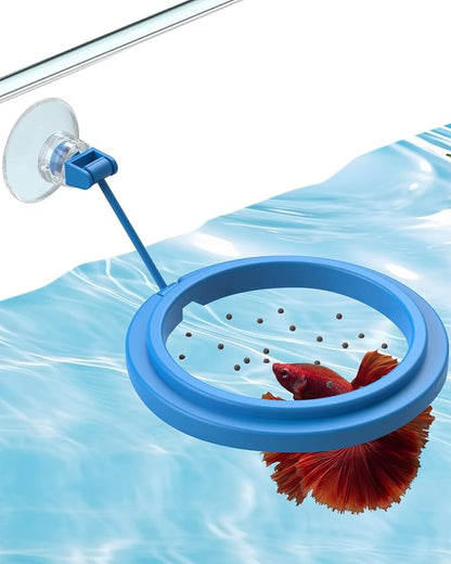 Pawfly Fish Feeding Ring for Aquarium, Feeding Ring by Pawfly