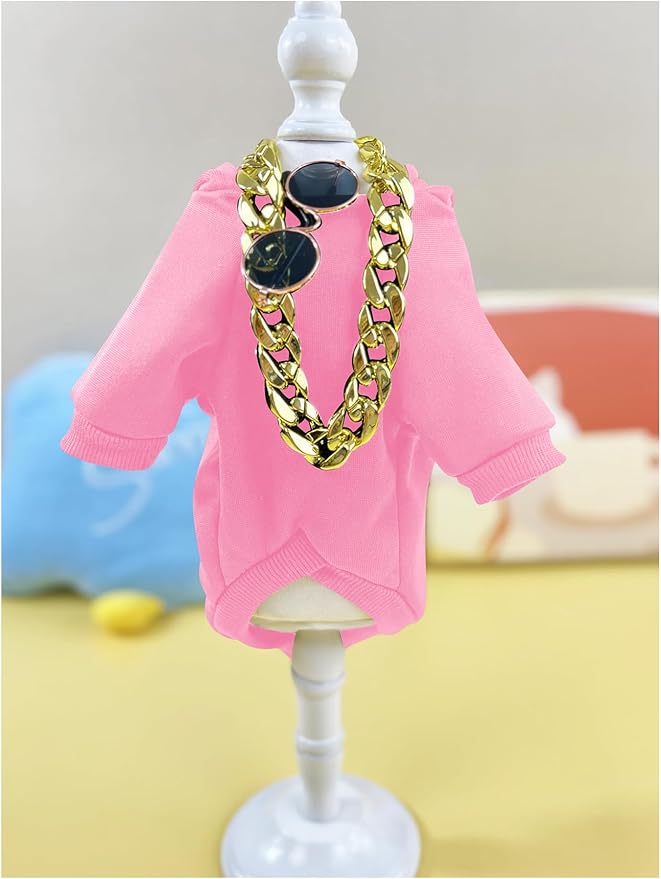 QWINEE 3Pcs Dog Hoodie Cat Apparel Dog Custume Set - Image 6