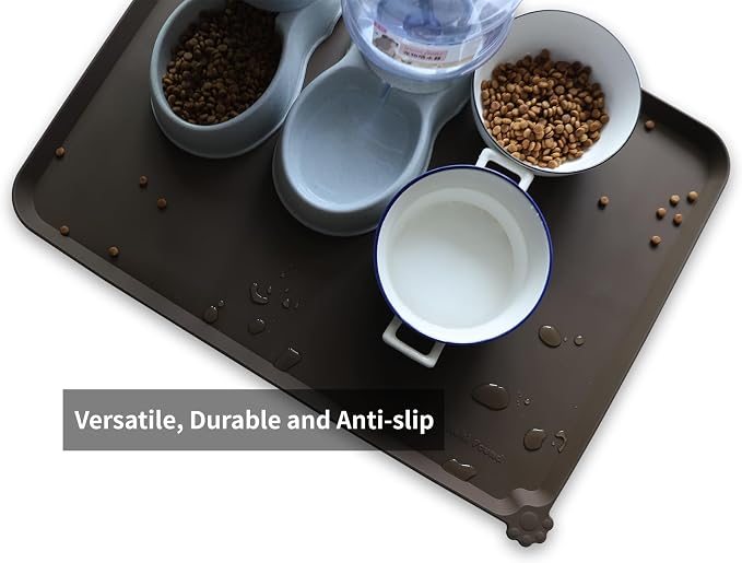 Hoki Found X-Large Silicone Pet Food Mat Tray - Image 4