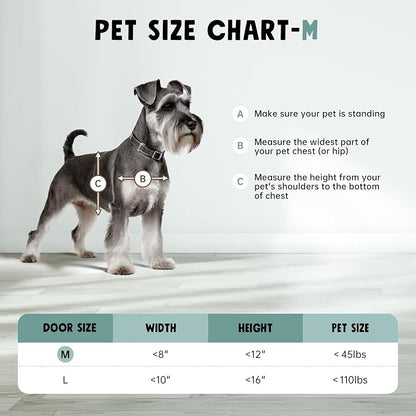 3-Flap Insulated Aluminum Doggy Door - Image 7