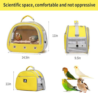 Bird Carrier, Bird Cage Parakeet Parrot Budgie Carrier Backpack - Image 7
