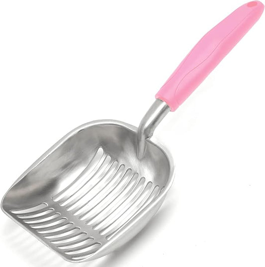 Cat Litter Scoop, Kitty Metal Scooper, Aluminum Alloy Sifter, Kitten Pooper by Frxat