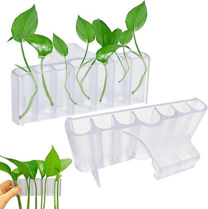 2PC 7 Holes Upgraded Aquarium Plant Holder, Aquatic Plants Cup by Aidmi
