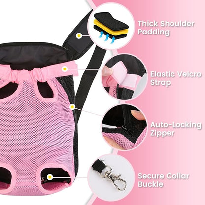Mosago Dog Backpack Carrier, Pet Sling Front Backpack - Image 5