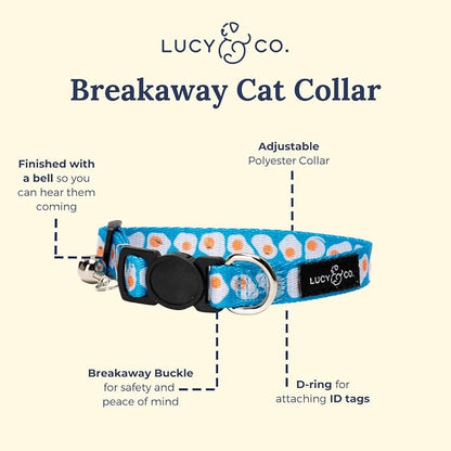 Lucy & Co. Eggcelent Breakaway Cat Collar - Image 2