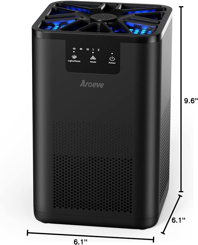 AROEVE Air Purifiers for Bedroom Air Purifier - Image 8