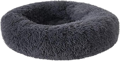 Donut Dog Bed Cat Bed Fluffy Calming Pet Bed Dog Round Bed Cat Round Bed Warm - Image 7