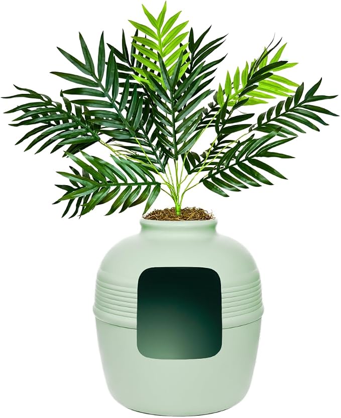 Good Pet Stuff Hidden Litter Box Planter, Decorative Cat Litter Enclosure by TheGoodPetStuffCompany