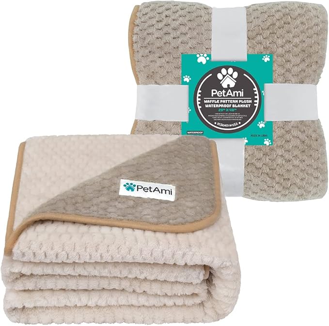 PetAmi Waterproof Dog Blanket, Leakproof Puppy Blanket - Image 2