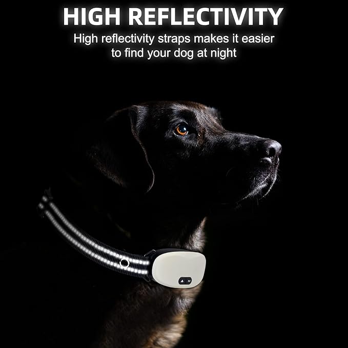 Collar Replacement Strap, Reflective Replacement Nylon Collar Strap Dog GPS - Image 2