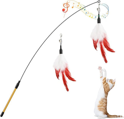 Pawaboo Feather Teaser Cat Toy by Pawaboo