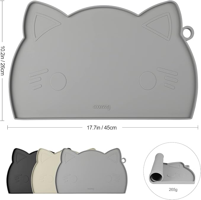 Coomazy Thicker Non-Slip Silicone Dog Mat - Image 2