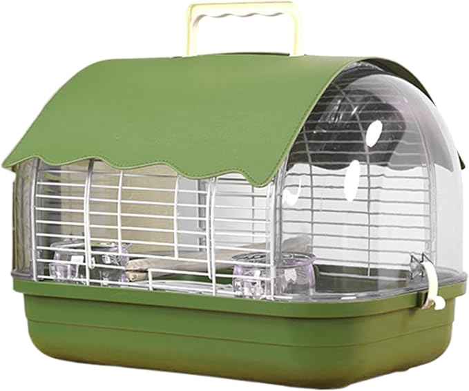 Travel Bird Cage | Portable Sunproof Bird Travel Carrier | Parakeet Carrying by Unknown