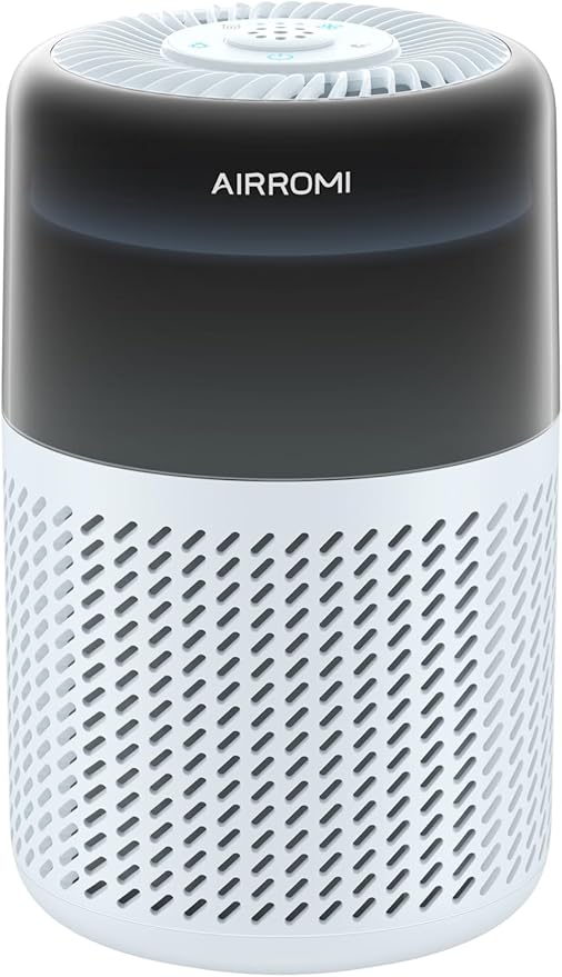 AIRROMI HEPA Air Purifier for Bedroom&Home, Pet Air Purifier for Home Pets by AIRROMI