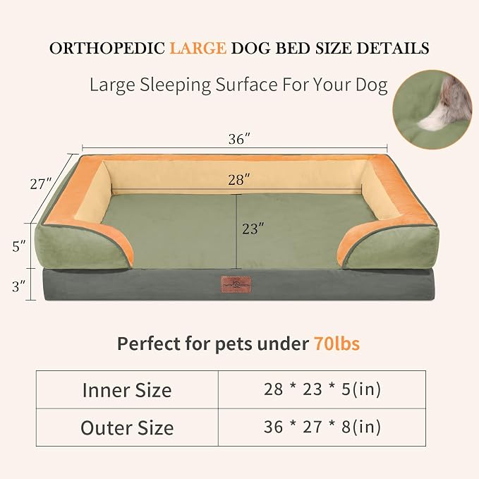Comfort Expression Orthopedic Dog Bed - Image 4